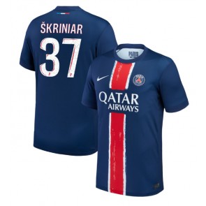 Paris Saint-Germain Milan Skriniar #37 Domaci Dres 2024-25 Kratak Rukavima